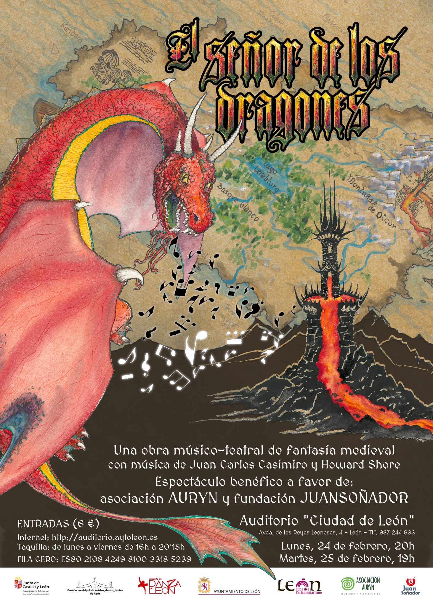 Espectáculo benéfico "El señor de los dragones"