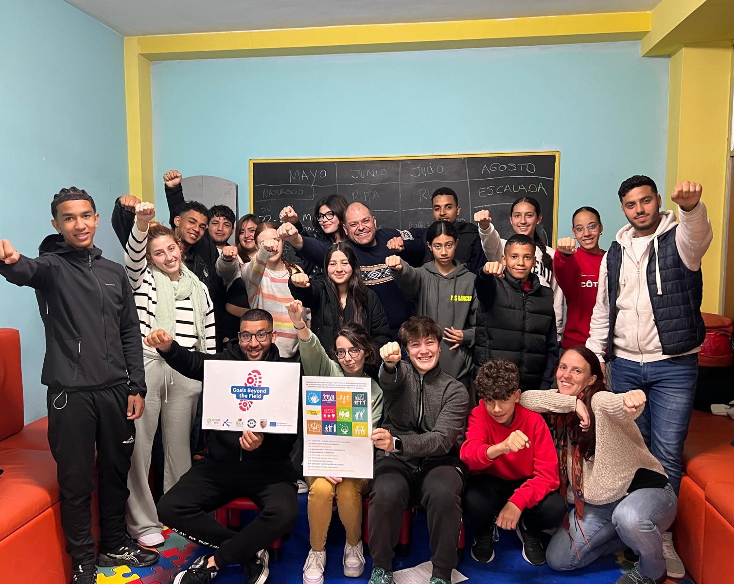 Ideatons Locales Del Proyecto “Goals Beyond The Field” Para Empoderar A La Juventud A Través Del Deporte Y Los Valores Europeos.