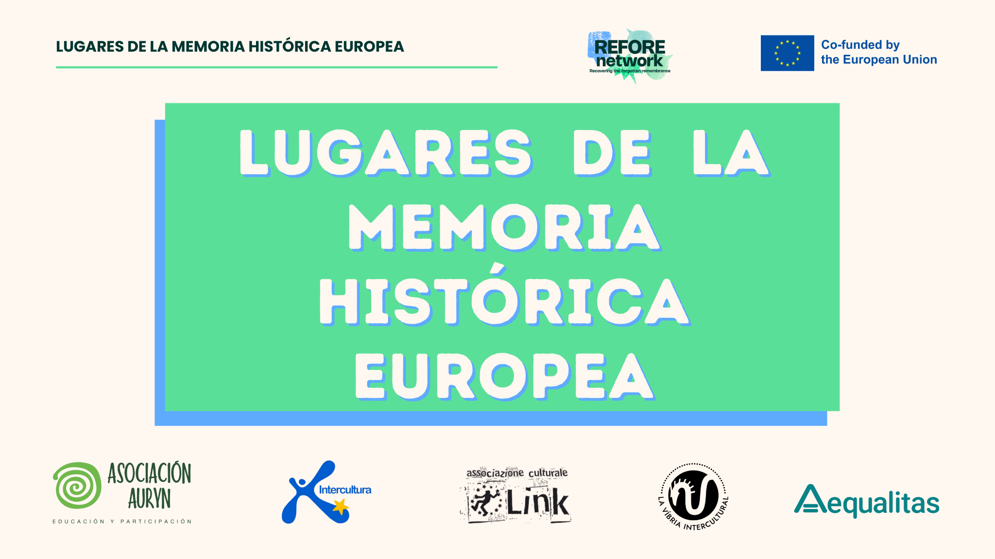 Inventario de «Lugares de la Memoria Histórica europea»_VERSIÓN EN ESPAÑOL_portada