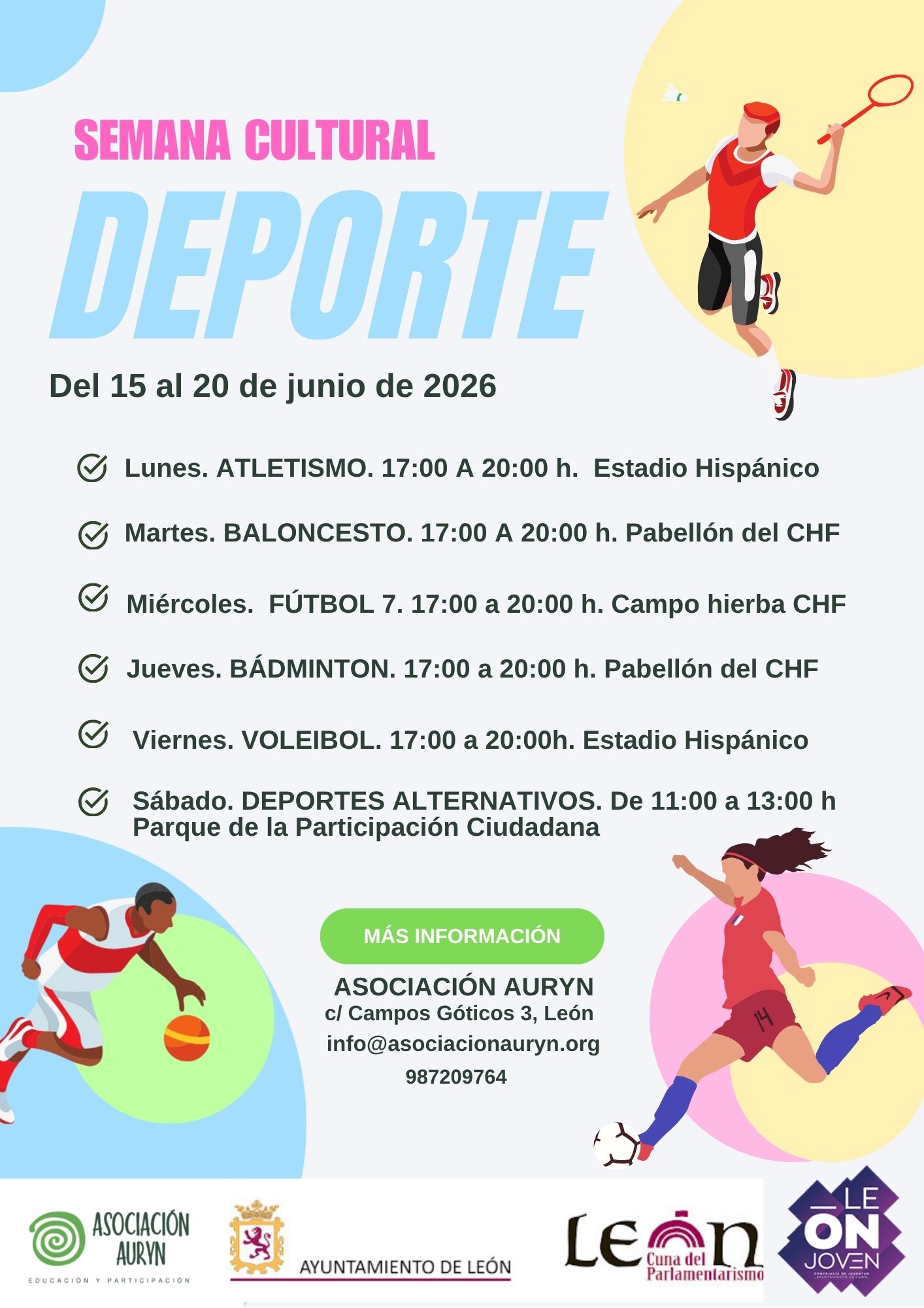 SEMANA CULTURAL DEL DEPORTE
